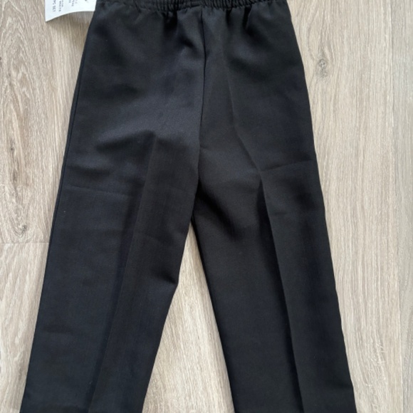 Toddler Boy Dress Clothes Black Vest, Black Dress Pants Red Button Down Sz 2T - Picture 10 of 10